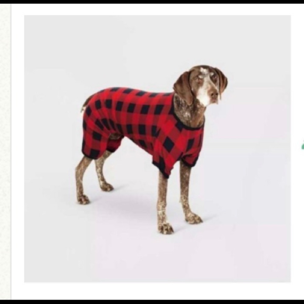 Wondershop PET Pajama Soft Fleece Medium Plaid NWT